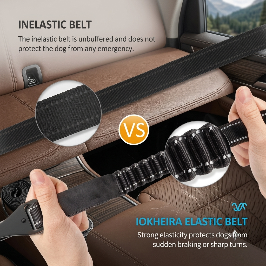 Adjustable Pet Car Safety Seat Belt