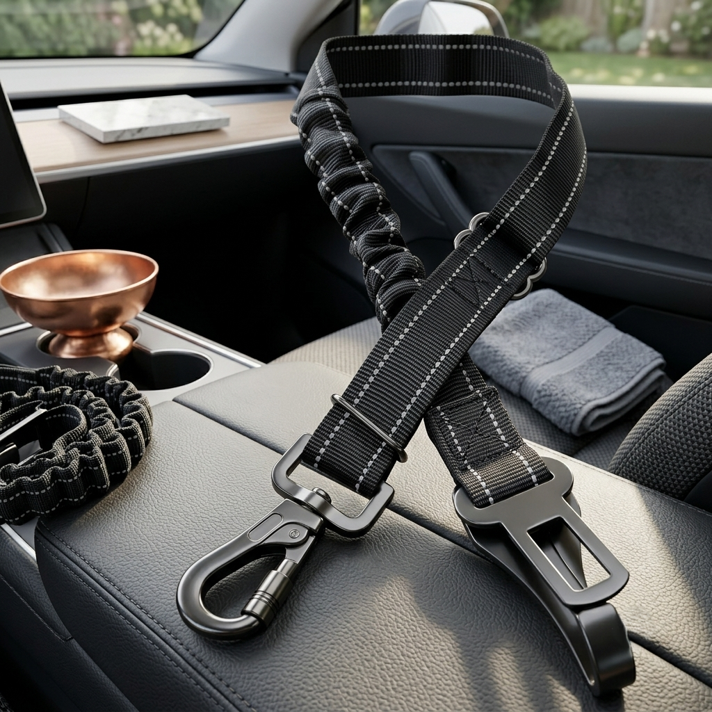 Adjustable Pet Car Safety Seat Belt