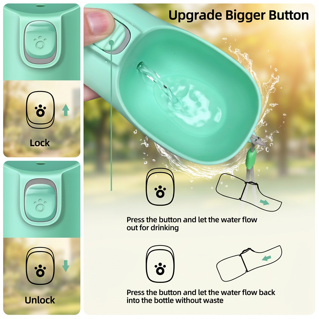 Portable Pet Water Bottle